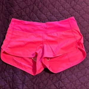 Gently worn Lululemon Speed Shorts